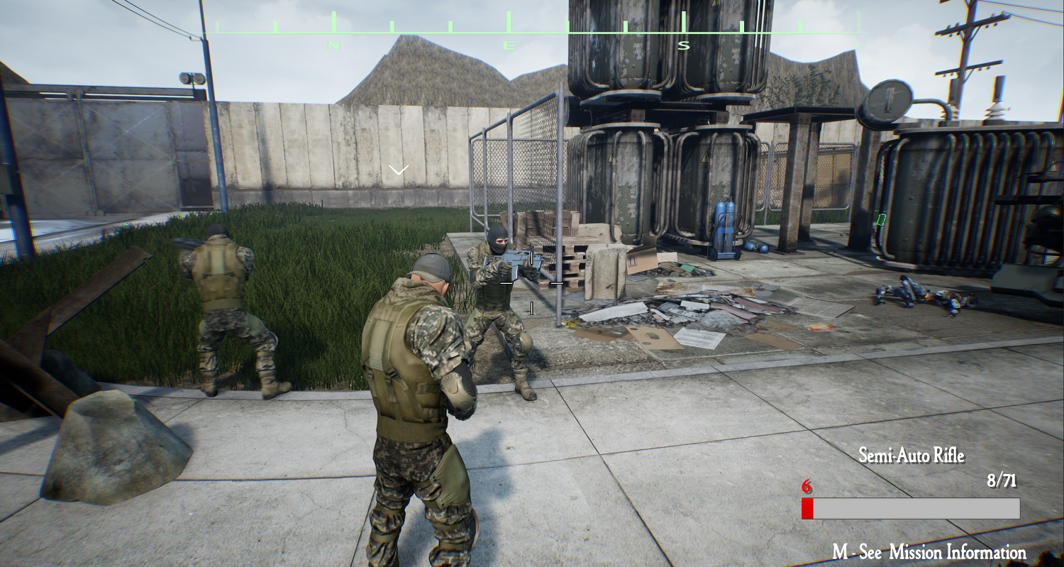 Mission Stop-O-Bot combat